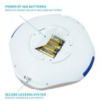 28-Day Automatic Pill Dispenser with Alarms