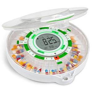 28-Day Automatic Pill Dispenser with LCD Display
