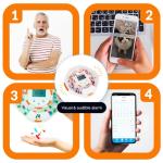 Smart Pill Dispenser with Alarm and WiFi Monitoring