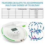 Automatic Pill Dispenser with 28-Day Organizer