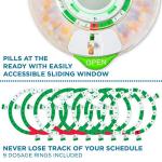 Automatic 28-Day Pill Dispenser with LCD Display