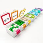 7-Day Pill Organizer with Large Compartments