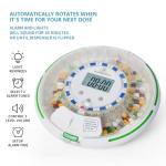 Automatic Pill Dispenser with Alarm and Light