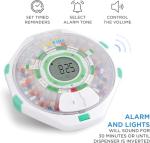 Automatic Pill Dispenser with LCD Display and Lock