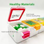 7-Day Pill Organizer with Large Compartments