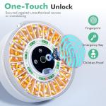 Bluetooth Pill Dispenser with Alarm for Seniors