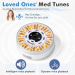 Bluetooth Pill Dispenser with Alarm for Seniors