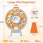 Zoksi Weekly Pill Dispenser for Seniors