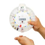Automatic Pill Dispenser with 24 Daily Alarms