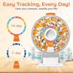 Zoksi Weekly Pill Dispenser for Seniors