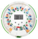 EZILIFE Automatic Pill Dispenser with Alarm and Lock