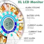 Automatic Pill Dispenser for Seniors with Alarm