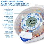 Smart Automatic Pill Dispenser with Alarms and Organizer