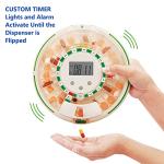 EZILIFE Automatic Pill Dispenser with Alarm and Lock