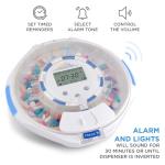 Smart WiFi Automatic Pill Dispenser with Alarms