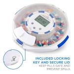 Smart WiFi Automatic Pill Dispenser with Alarms