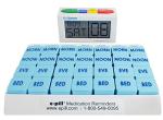 7-Day Pill Organizer with Talking Reminder Alarm