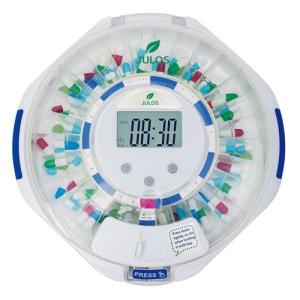 Automatic Pill Dispenser with Alarm and Clear Lid