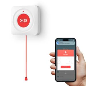 Clouree Wireless Emergency Call Button for Seniors
