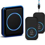 Wireless Caregiver Pager with Long Range SOS Alert