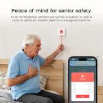 Clouree Wireless Emergency Call Button for Seniors