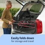 Medline Burgundy Rollator Walker for Seniors 350 lb