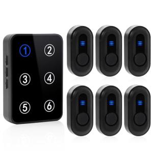 Wireless Caregiver Call Button with LED Display