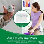 Caregiver Pager System with 2 Call Buttons