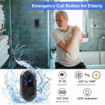 Wireless Caregiver Call Button with LED Display