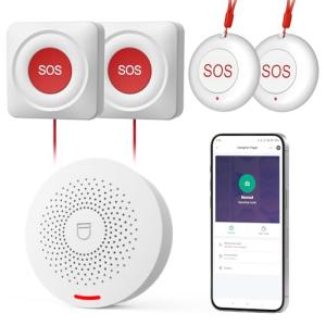 Caregiver Call Button for Seniors – Wireless Alert