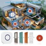 Wireless Emergency Button for Seniors - SOS Alert