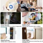 YisTech Wireless Door Alarm System for Safety