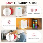 Wireless Caregiver Pager for Elderly Monitoring