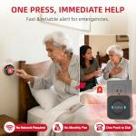 CallToU Wireless Caregiver Alert Button for Seniors