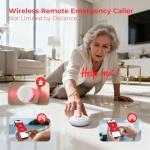 Caregiver Call Button for Seniors – Wireless Alert
