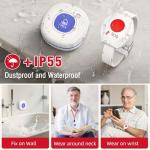 Wireless Caregiver Pager for Elderly Monitoring