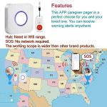 Wireless Caregiver Alert System with Call Buttons