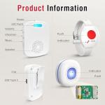 Wireless Caregiver Pager for Elderly Monitoring