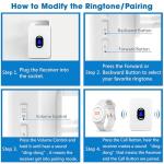 Wireless Caregiver Alert System with SOS Buttons