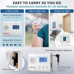 Caregiver Pager for Seniors with 6 Call Buttons