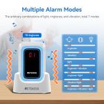 Caregiver Pager with Vibration and Call Buttons