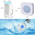 Wireless Caregiver Call Button with 3 Transmitters
