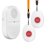 ChunHee Wireless Caregiver Pager with Vibration Alert