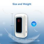 Caregiver Pager with Vibration and Call Buttons