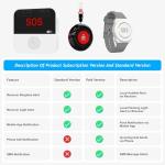 Wireless Caregiver Pager Button for Seniors