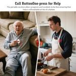 Elderly Caregiver Pager System with Digital Display