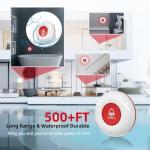 CallToU Wireless Caregiver Call Buttons - Waterproof