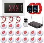 Wireless Caregiver Pager System with Call Buttons