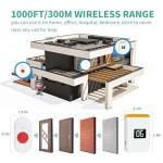 Wireless Caregiver Pager with Vibration Call Button