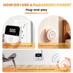 Wireless Caregiver Call Button for Seniors